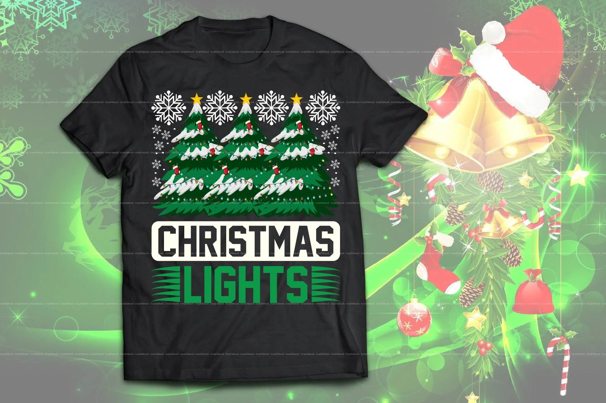 Christmas T-Shirt Design SVG Bundle - Image 9