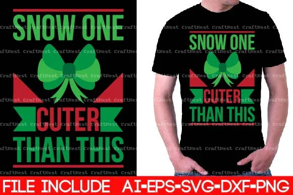 Christmas T-Shirt SVG Bundle - Image 12