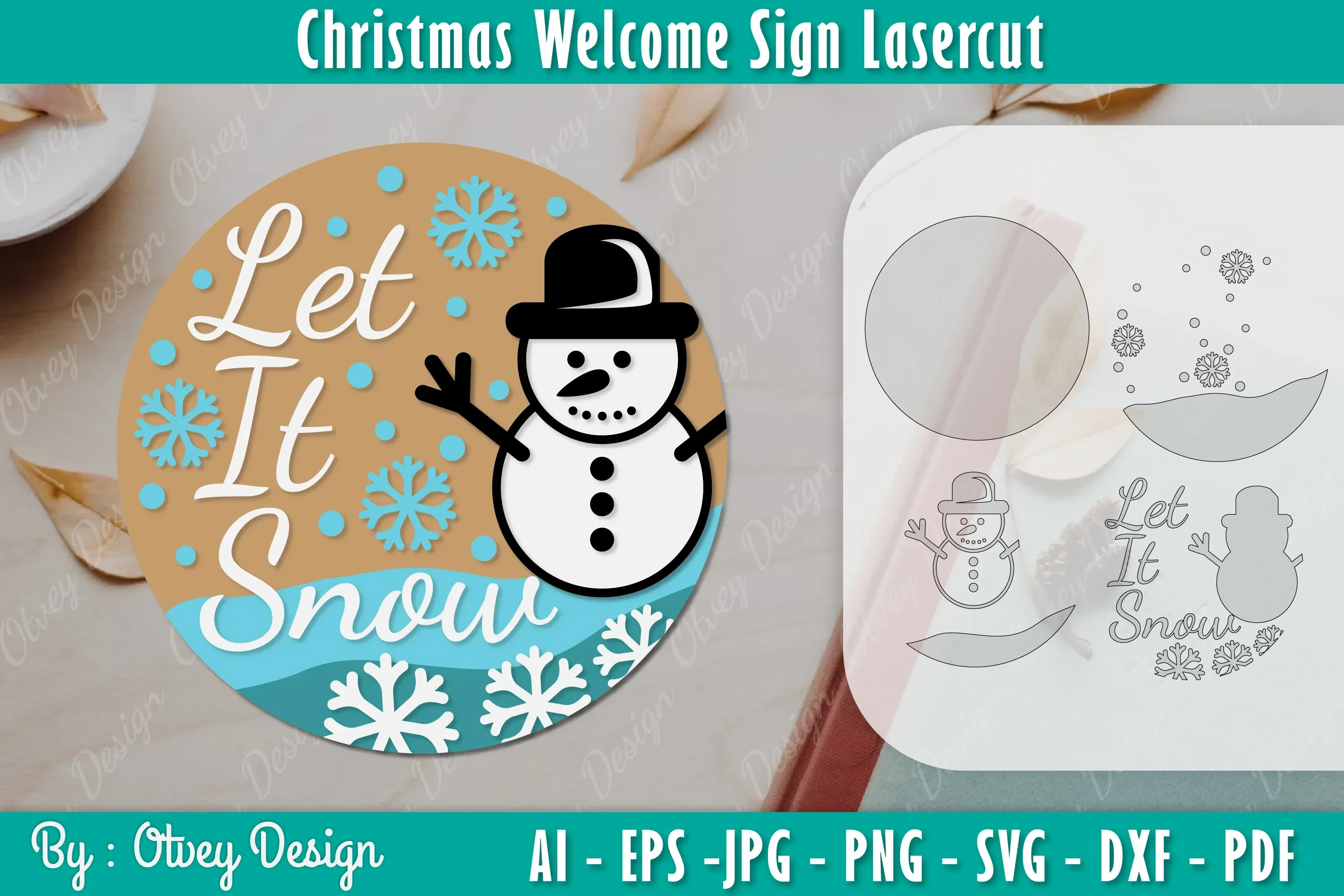 Christmas Welcome Sign SVG Bundle