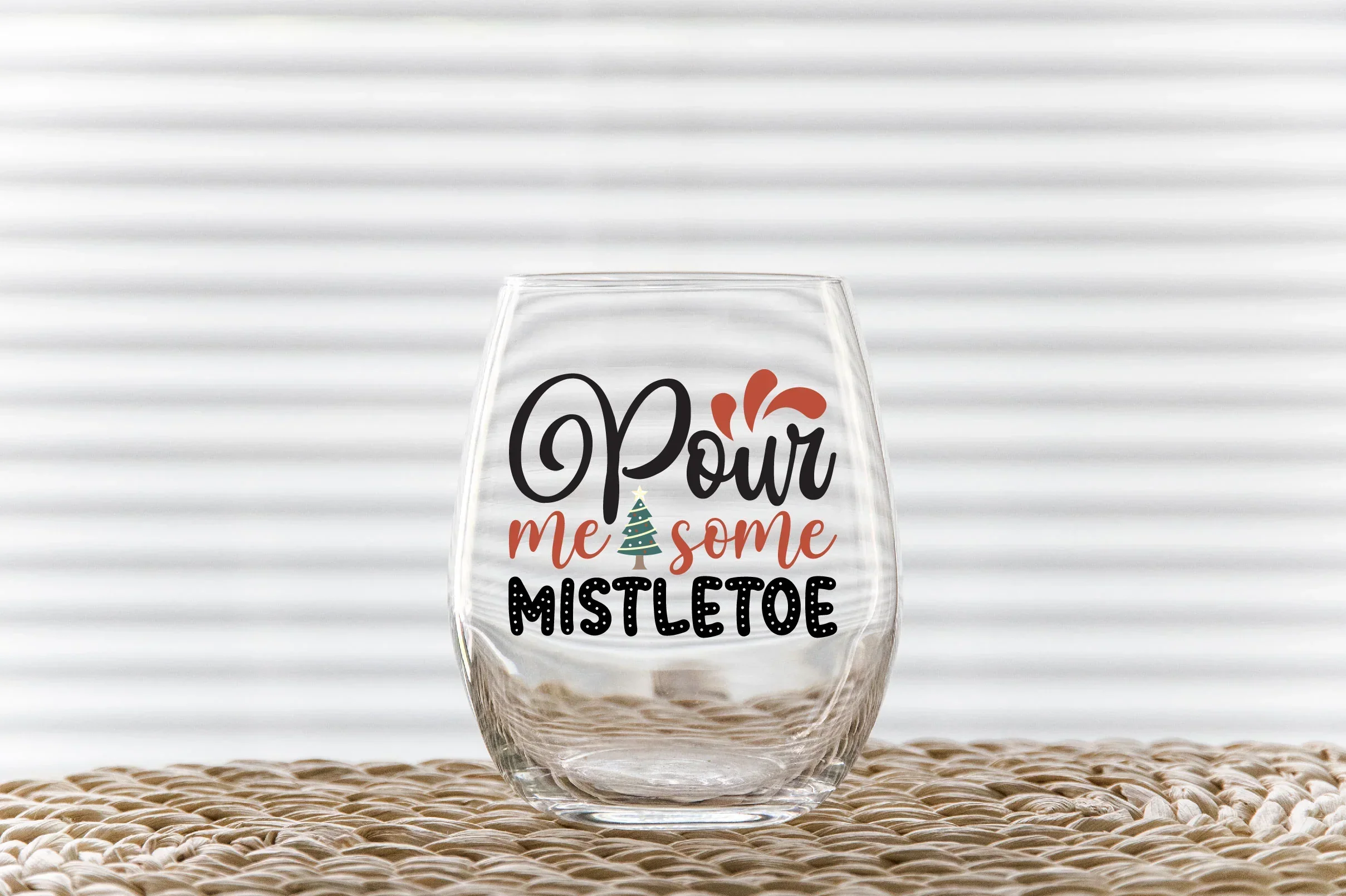 Christmas Wine SVG Bundle - Image 3