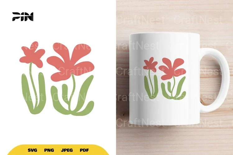 Classic Style Flower SVG Bundle