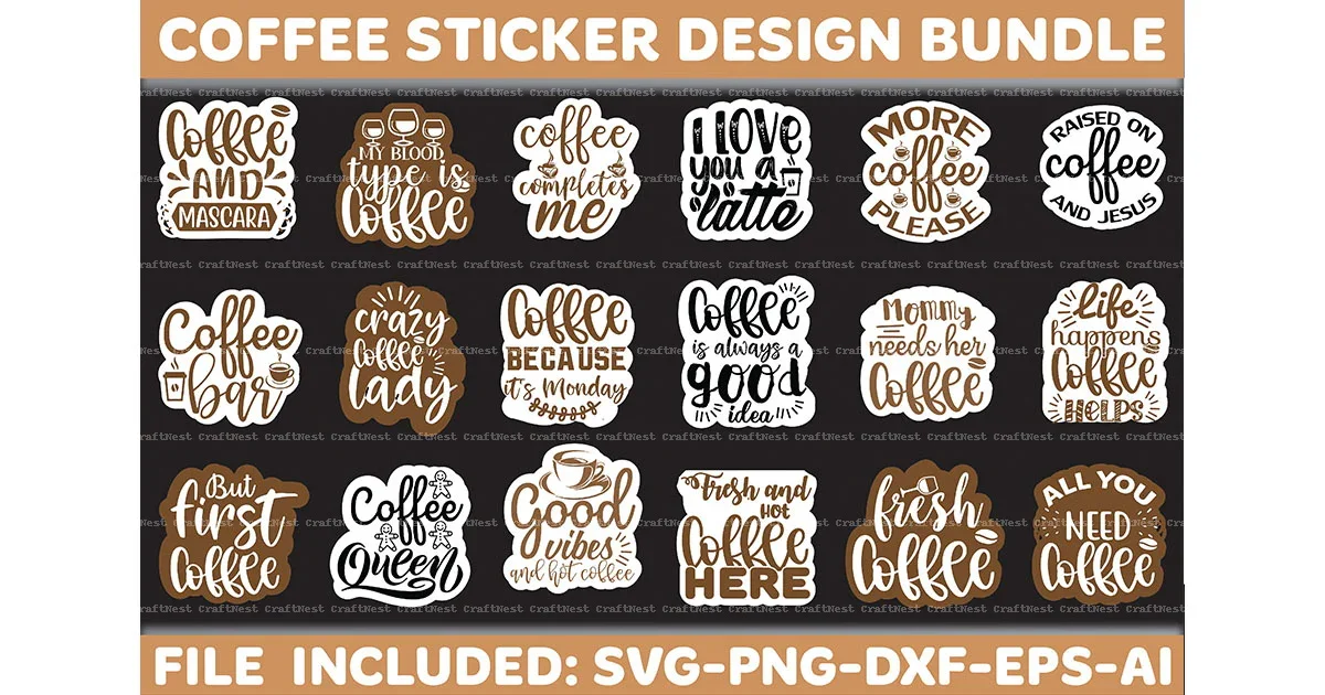 Coffee Design SVG Bundle