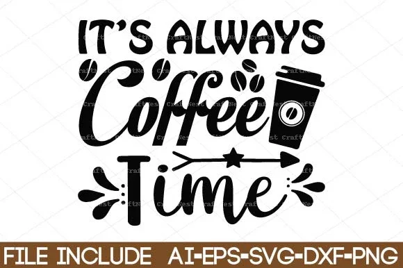 Coffee Design SVG Bundle - Image 6