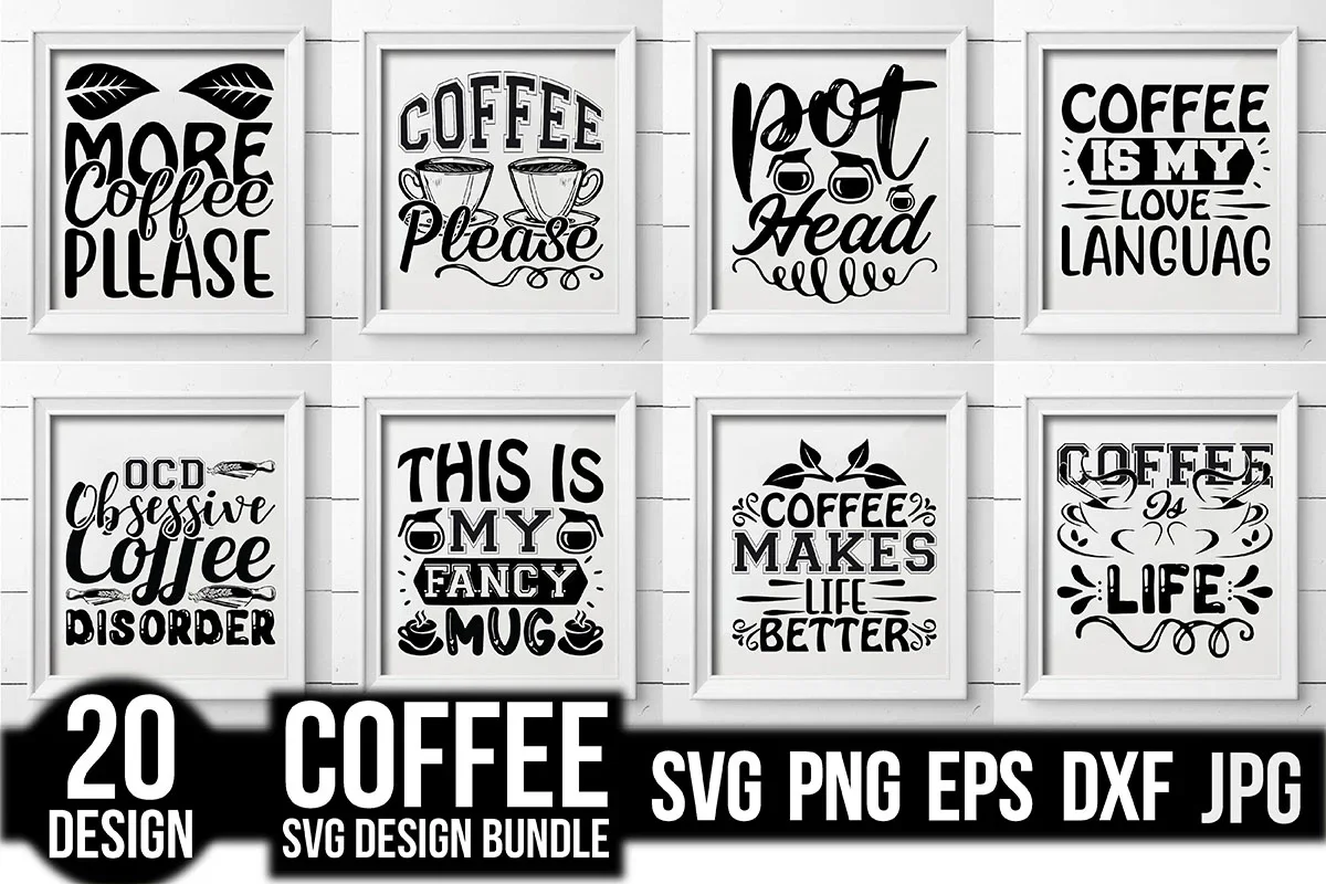 Coffee SVG Bundle