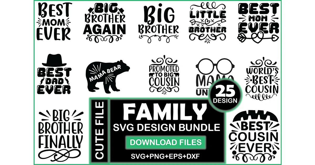 Family SVG Bundle - Image 2
