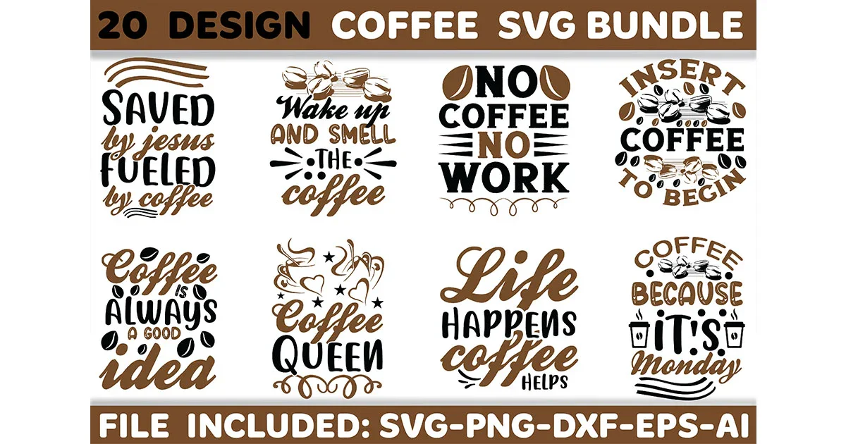 Coffee SVG Bundle