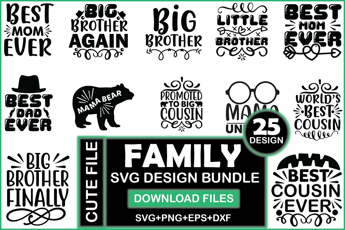 Family SVG Bundle - Image 3
