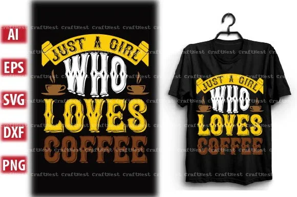 Coffee T-Shirt Design SVG Bundle - Image 12