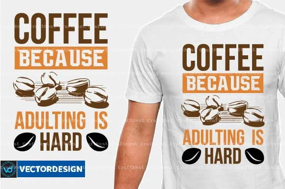 Coffee T-Shirt Design SVG Bundle - Image 4