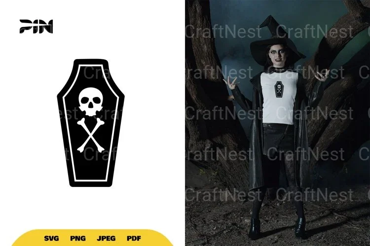 Coffin Halloween SVG Bundle