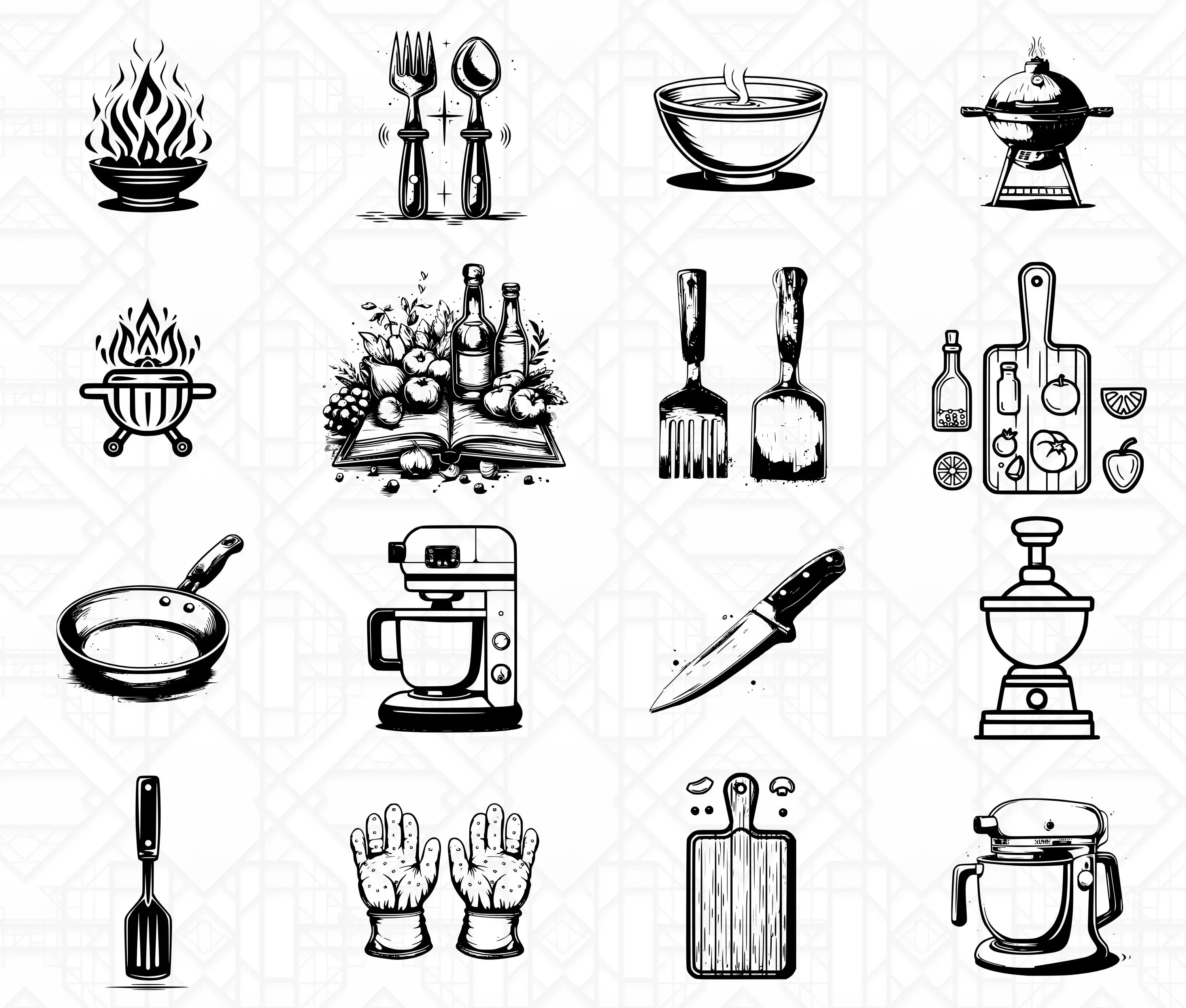 Cooking And Baking SVG Bundle - Image 3