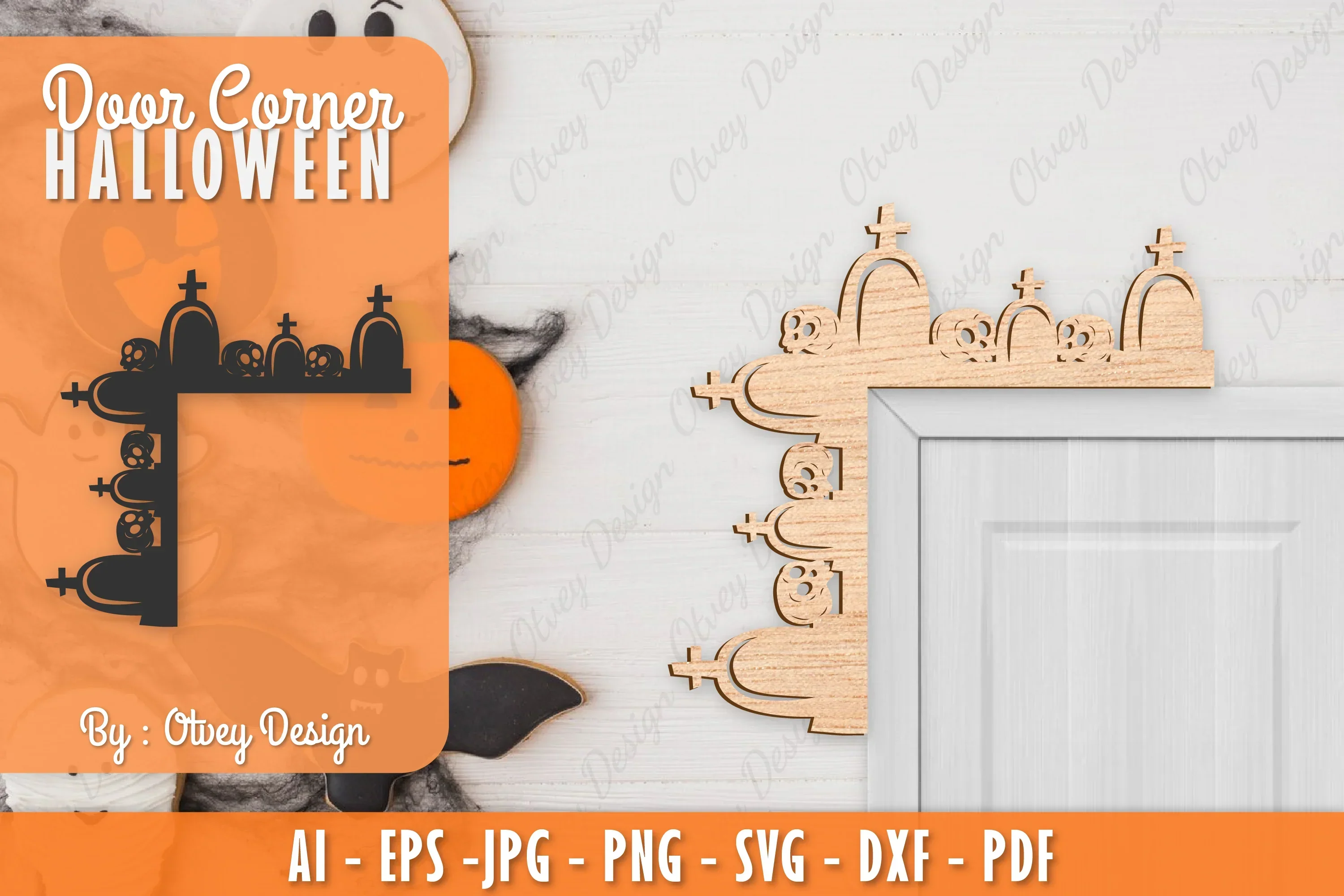 Corner Door Halloween SVG Bundle