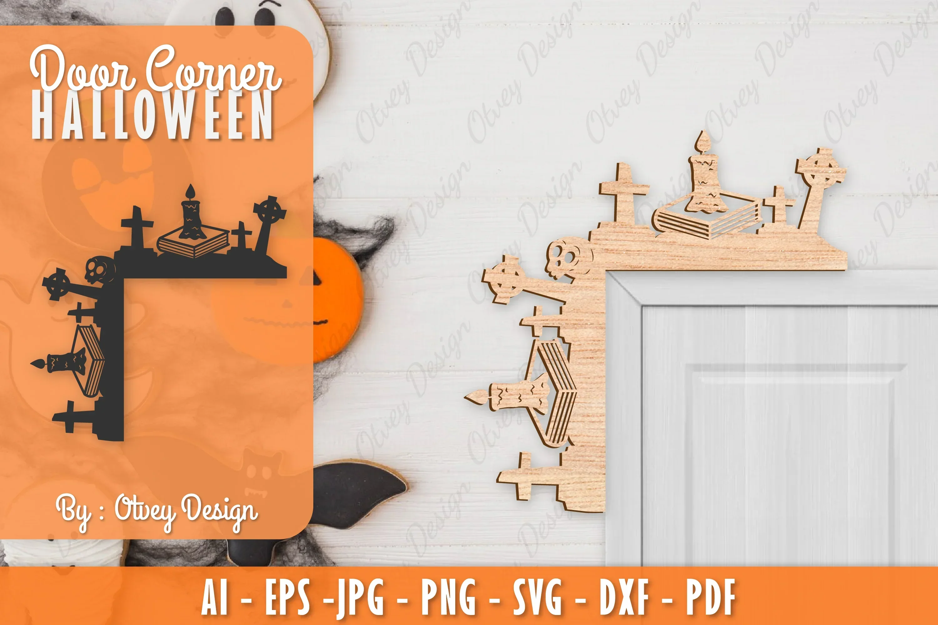 Corner Door Halloween SVG Bundle