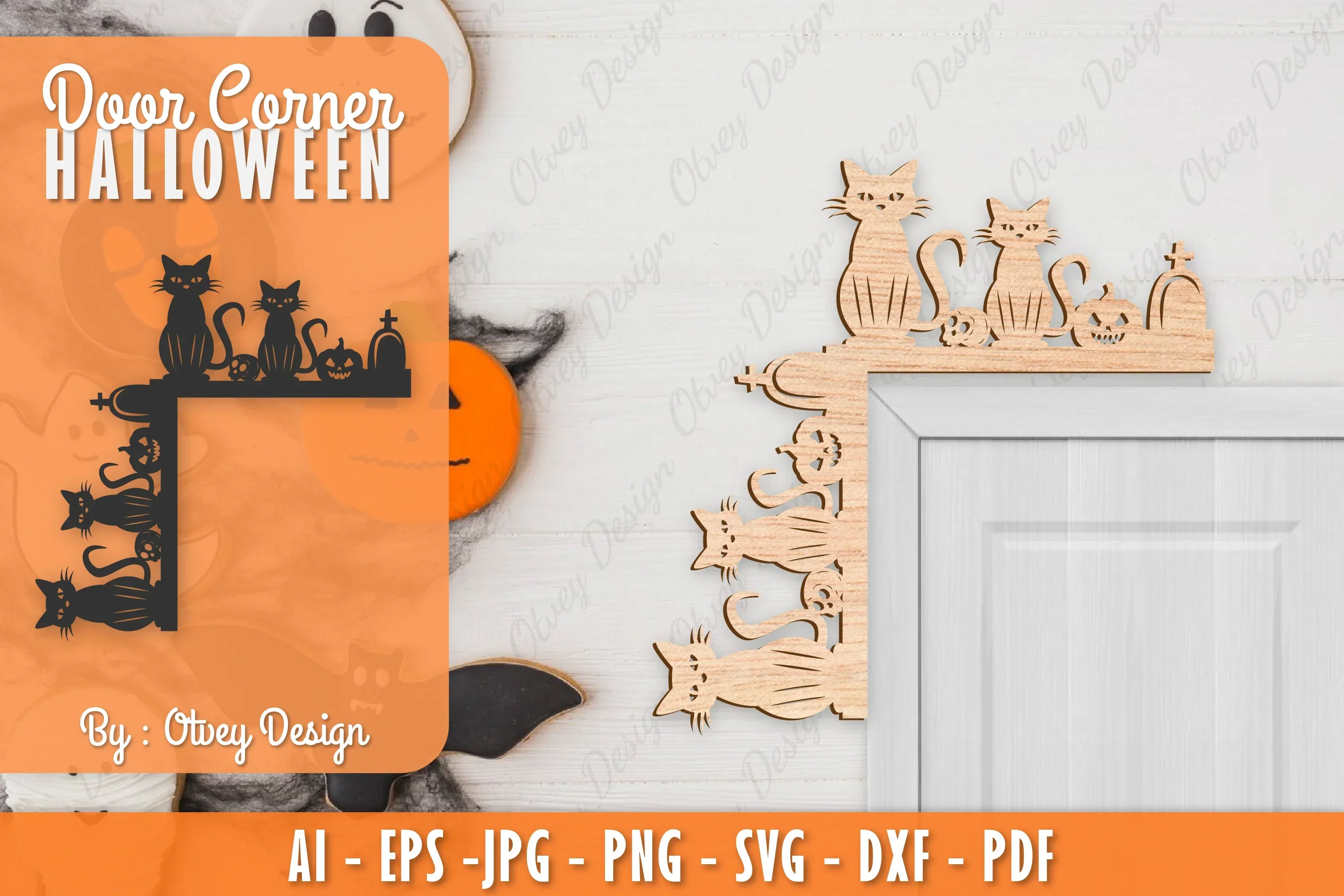 Corner Door Halloween SVG Bundle