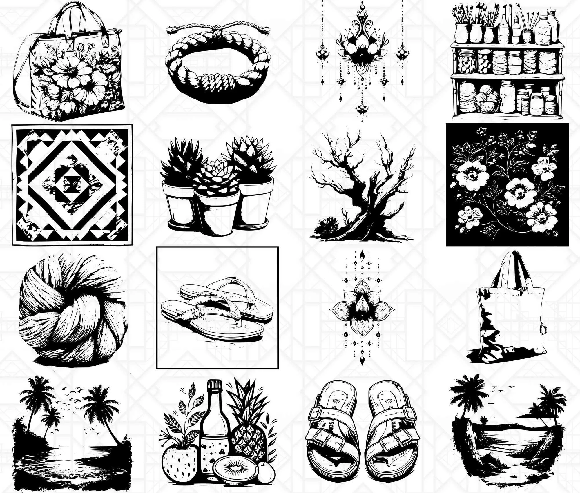 Crafty Summer SVG Bundle - Image 3