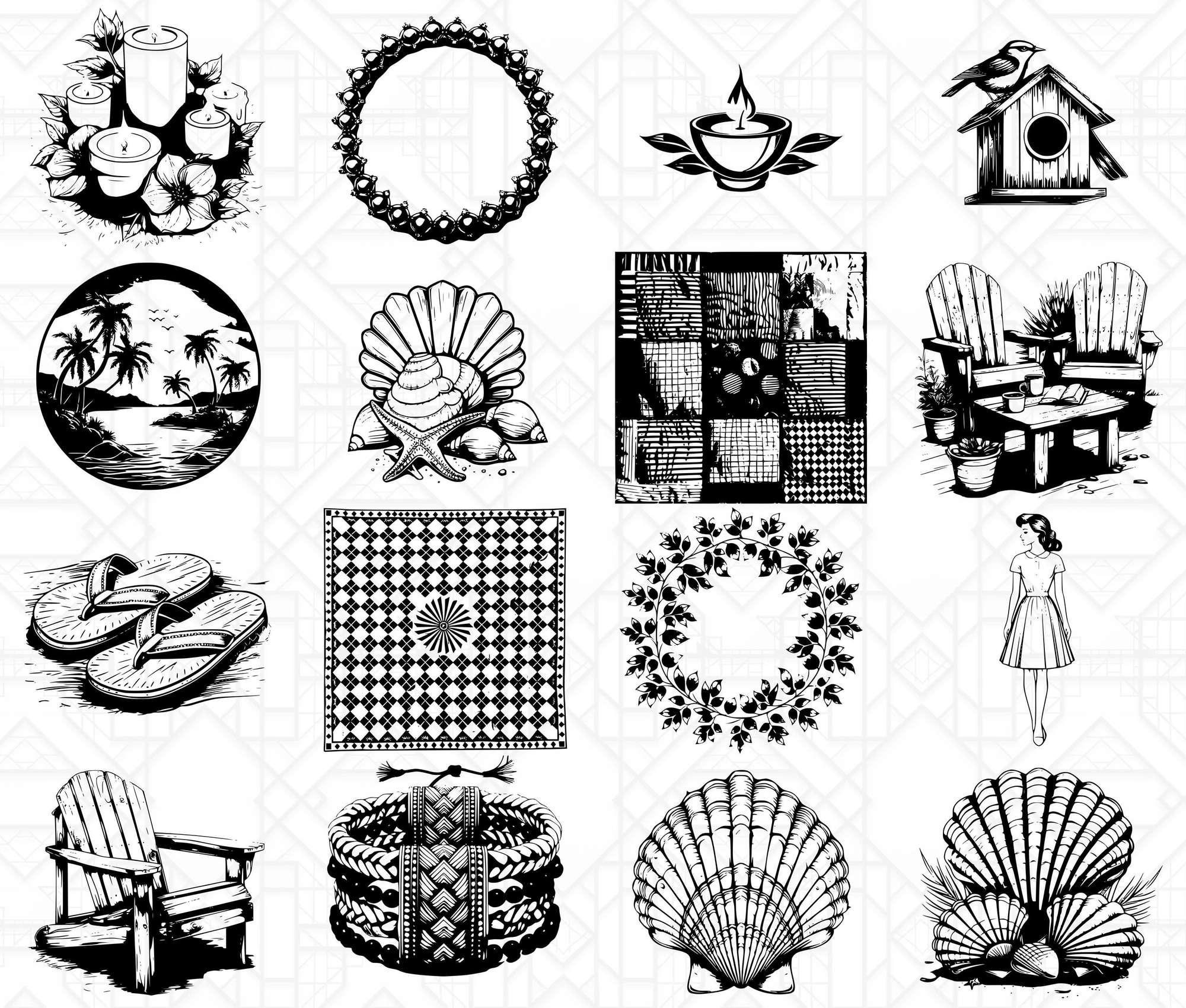 Crafty Summer SVG Bundle - Image 4