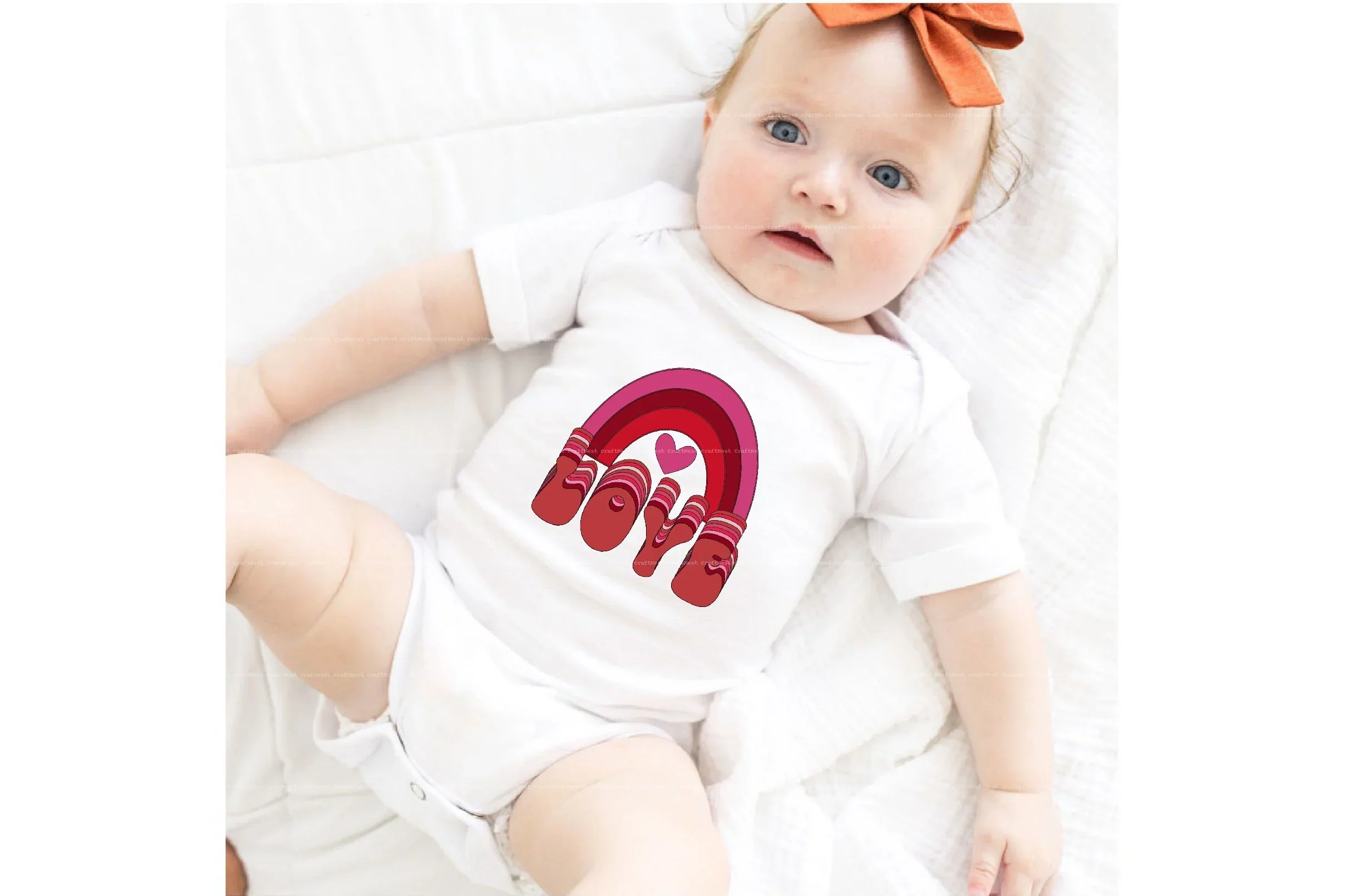 Cute Baby Valentine's Day SVG Bundle - Image 3