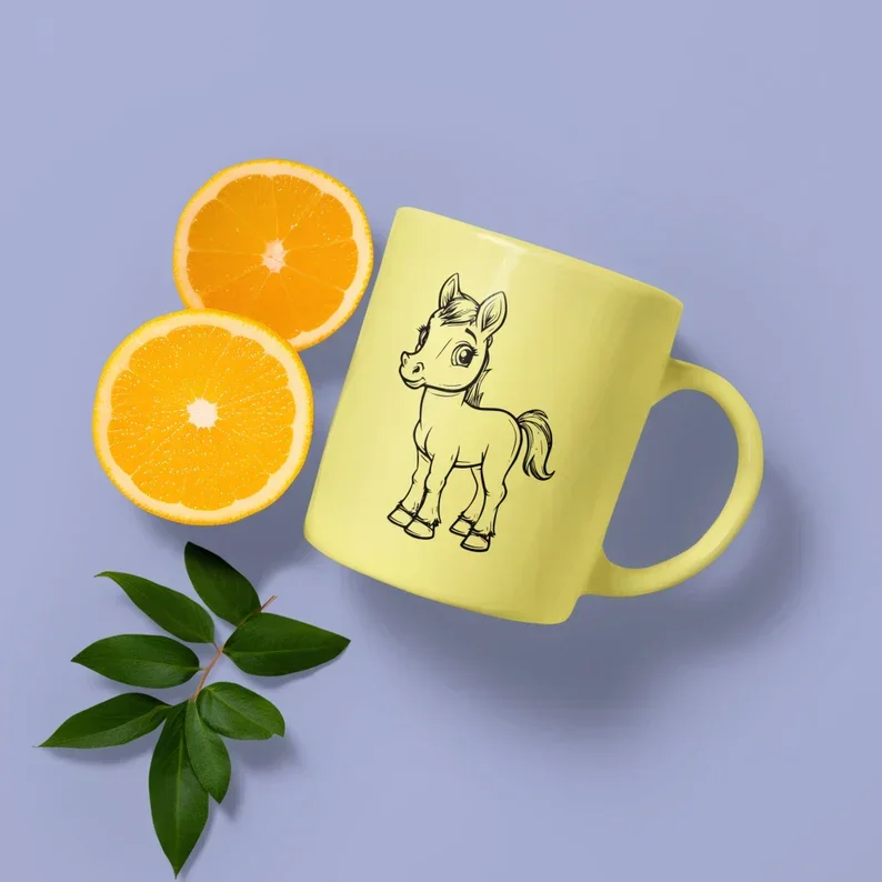 Cute Horses SVG Bundle - Image 6