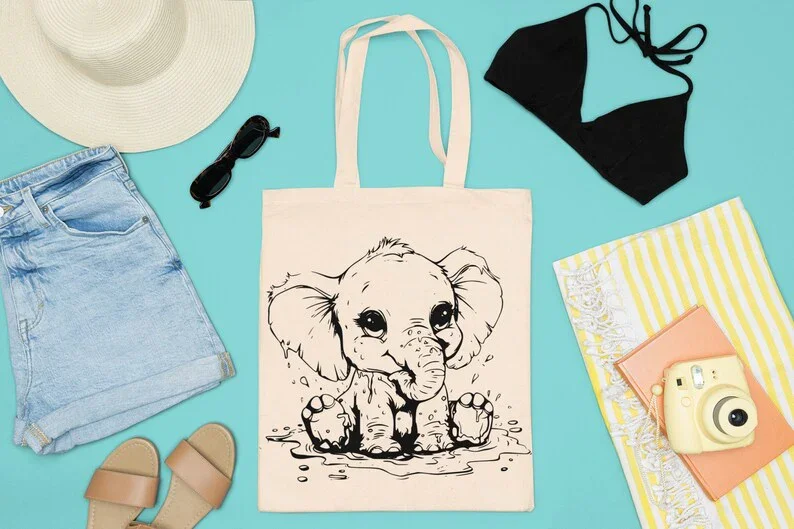 Cute Jungle Animals SVG Bundle - Image 8