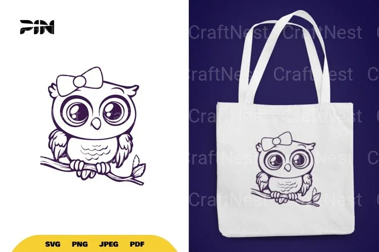 Cute Owl SVG Bundle