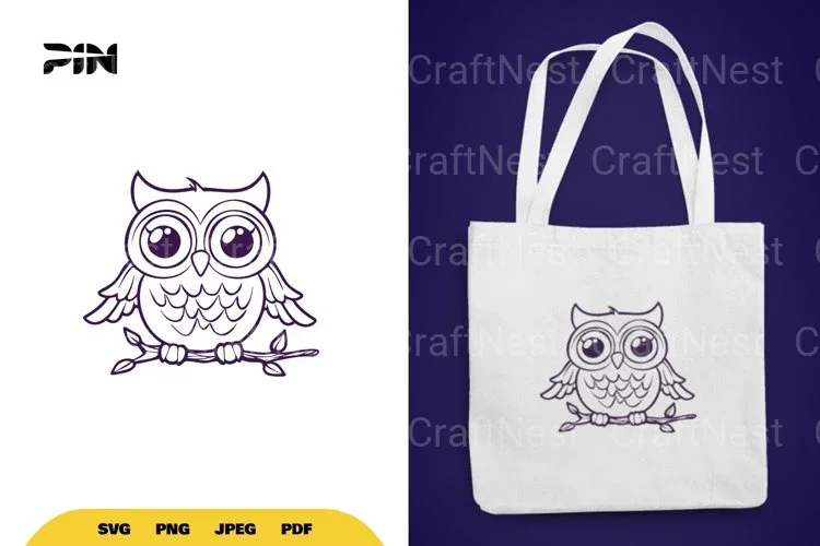 Cute Owl SVG Bundle