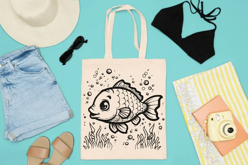 Cute Under Waterworld SVG Bundle - Image 8