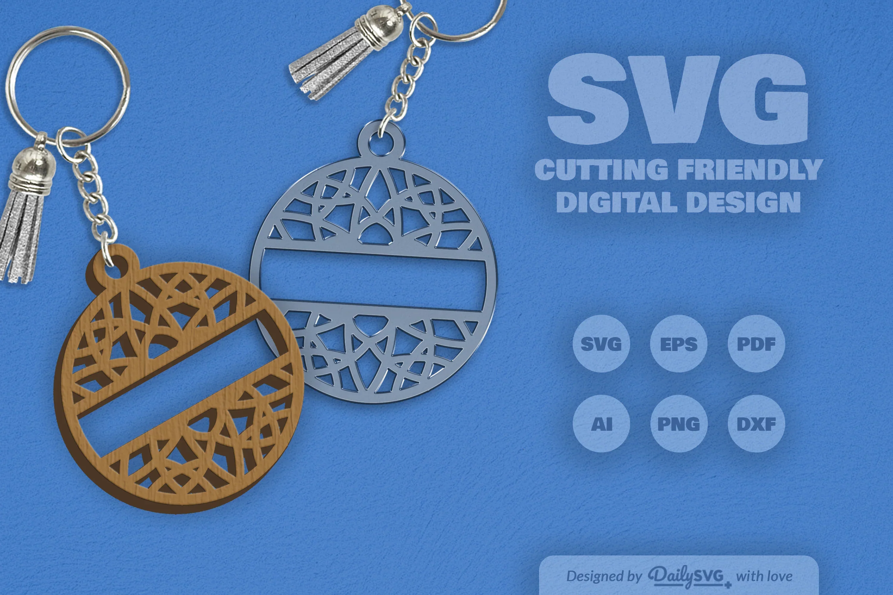 Daily Mandala Split Custom Clipart SVG Bundle - Image 7