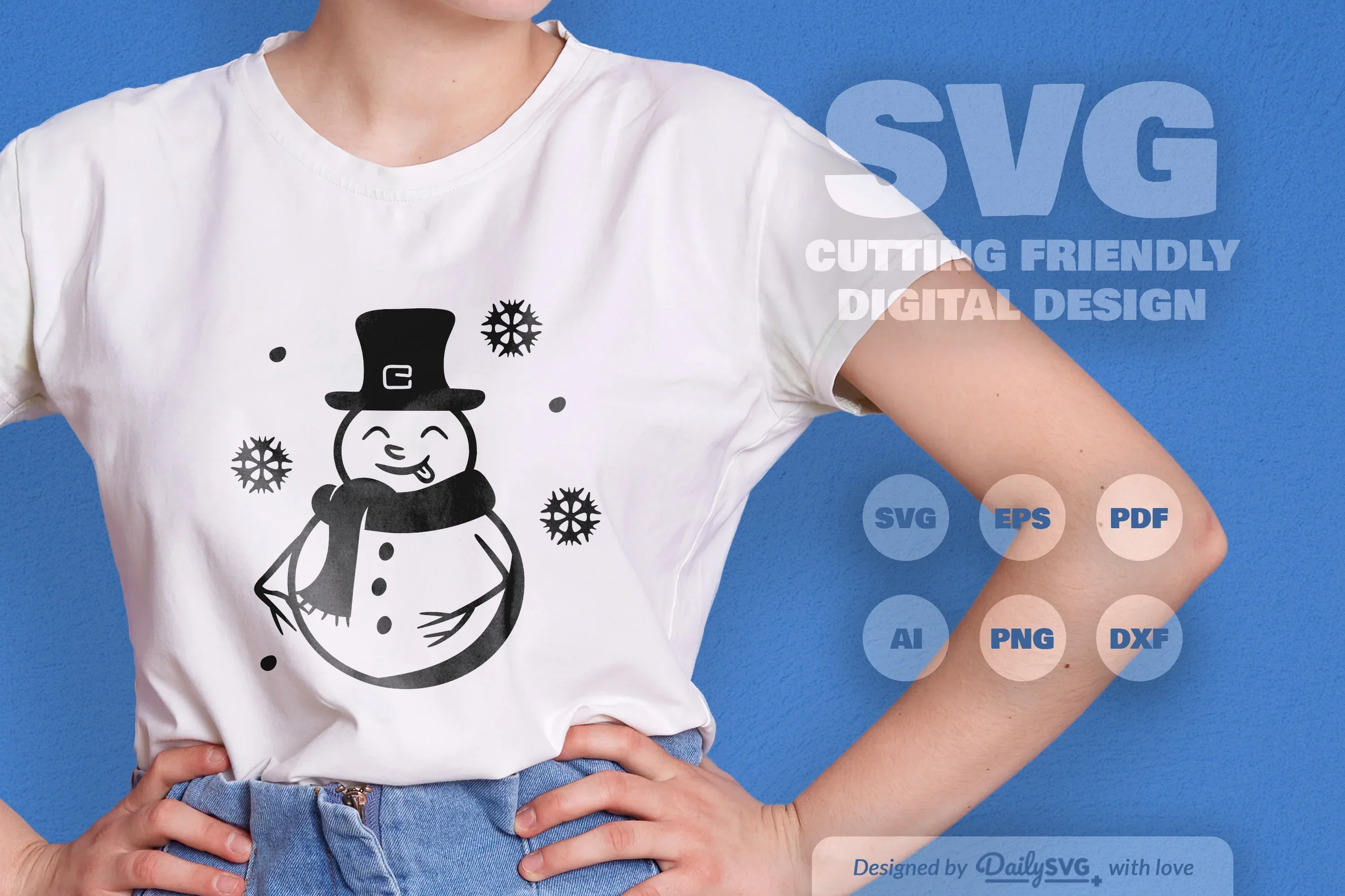 Daily Snowman SVG Clipart SVG Bundles - Image 9