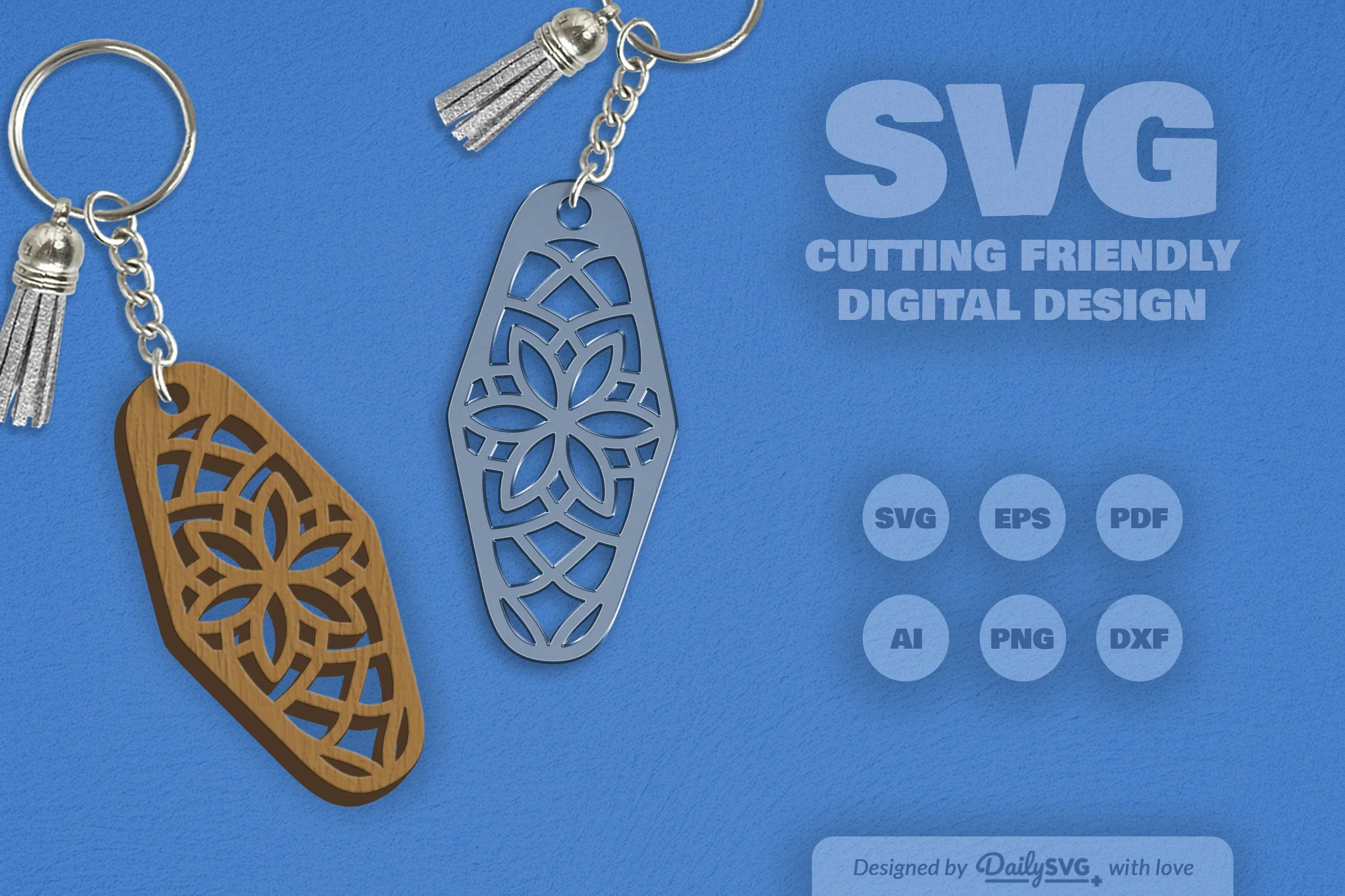 Daily SVG Bundles Mandala Motel Clipart - Image 4