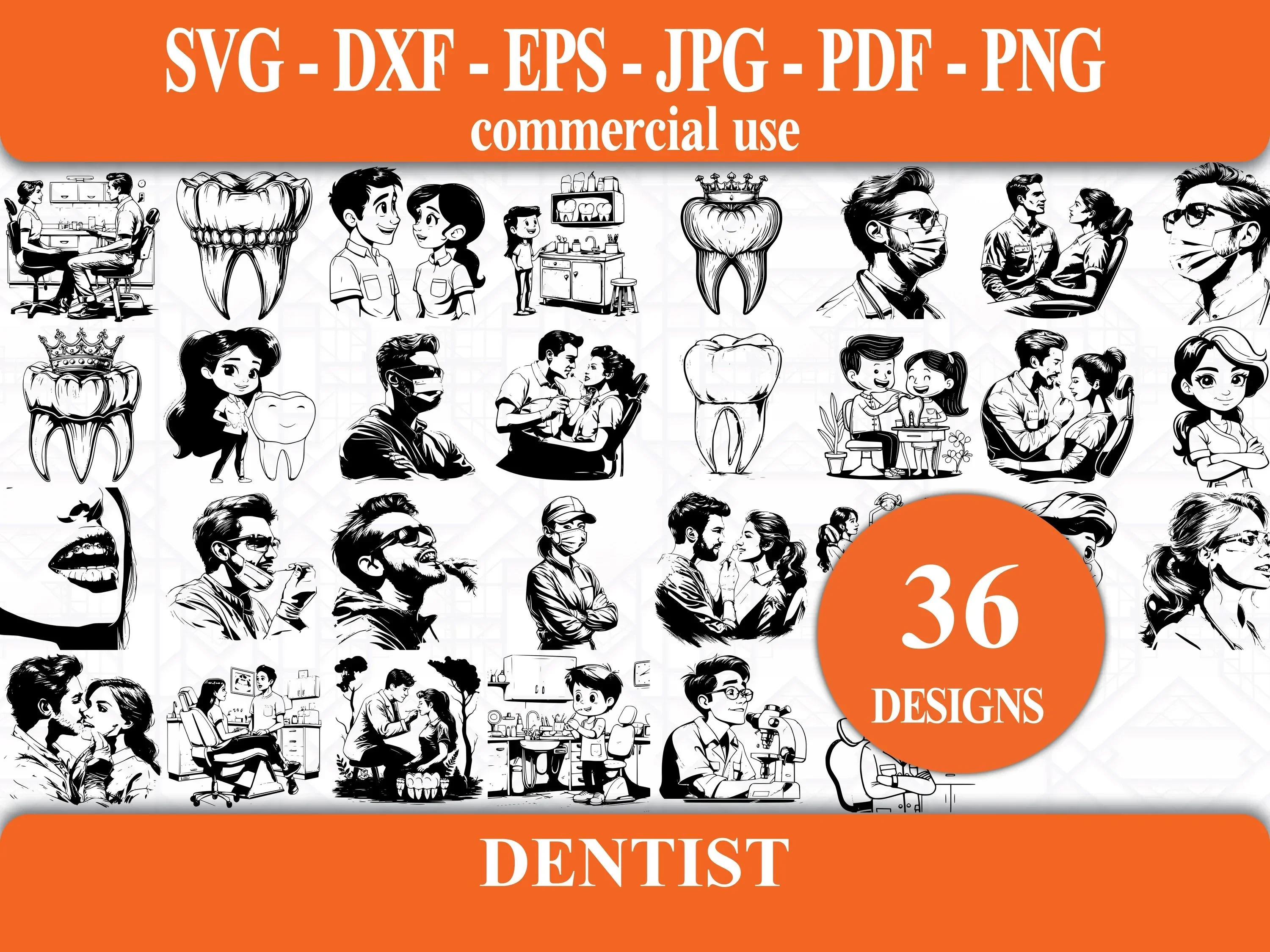 Dentist SVG Bundle