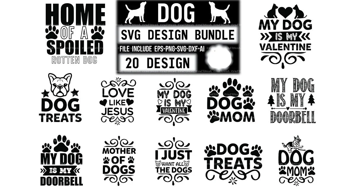 Dog Design SVG Bundle