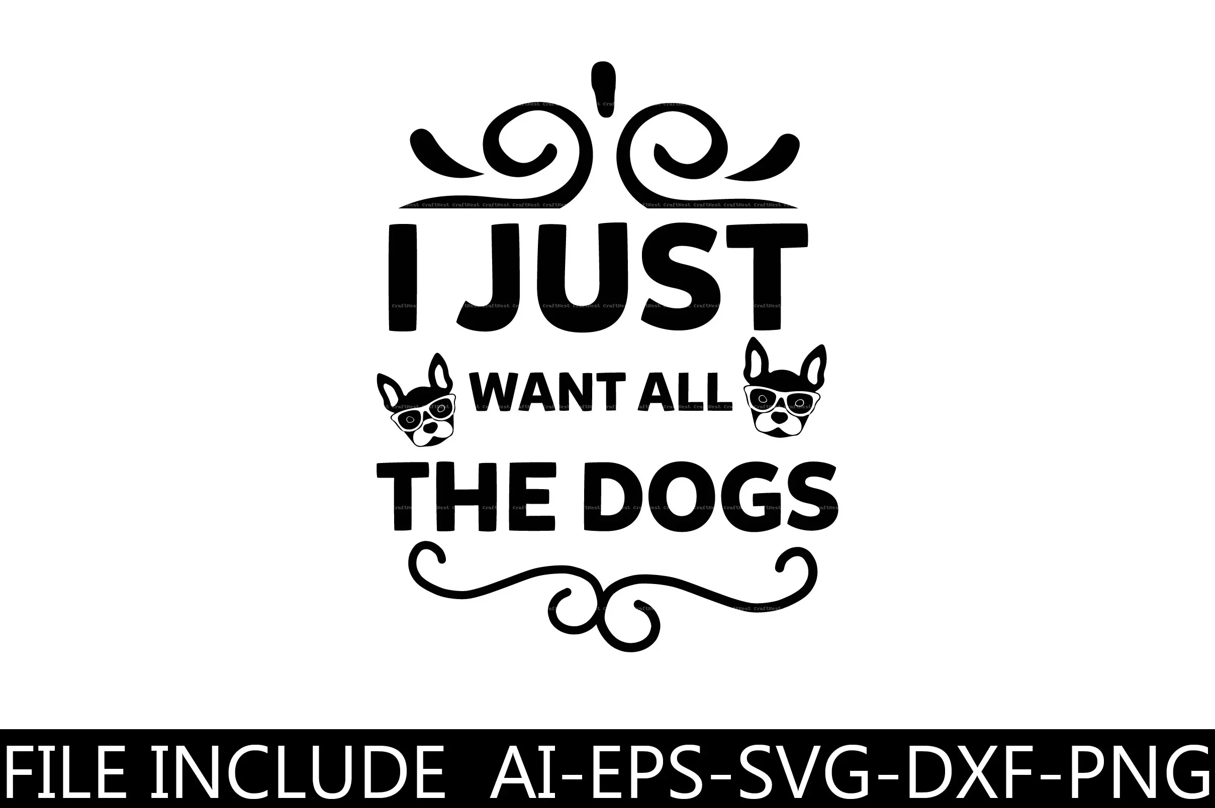 Dog Design SVG Bundle - Image 8
