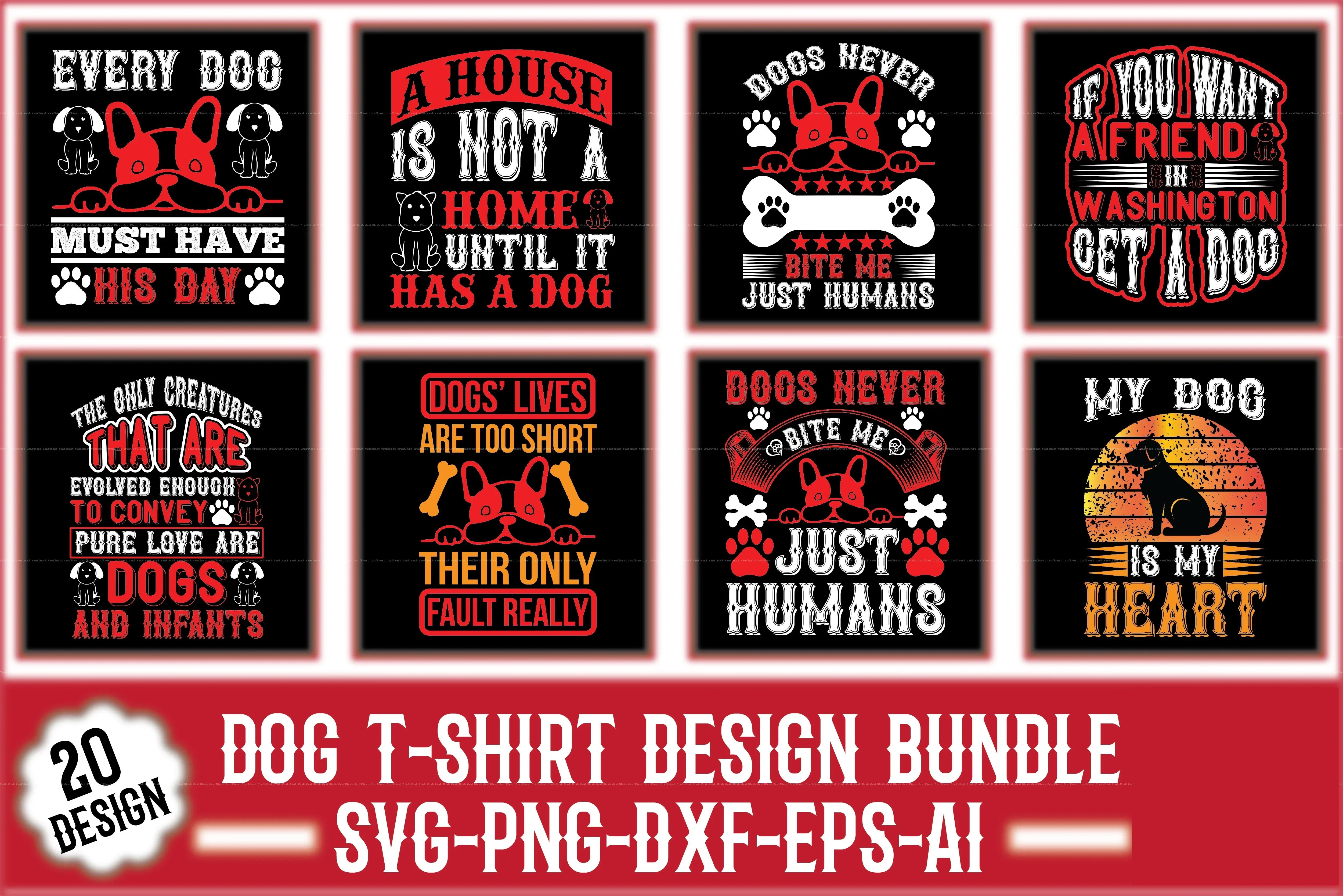 Dog Design SVG Bundle