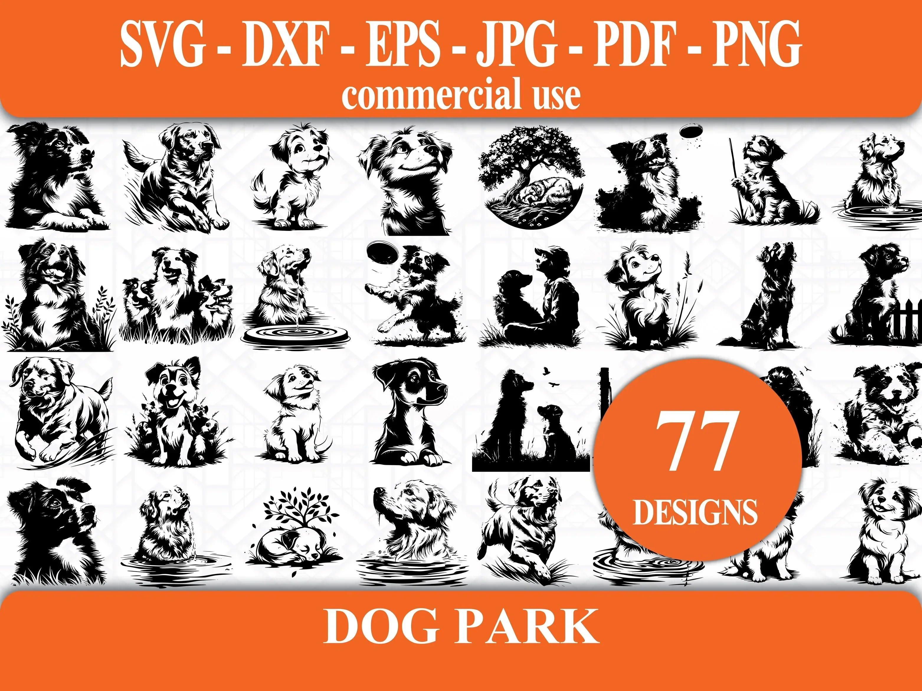 Dog Park SVG Bundle