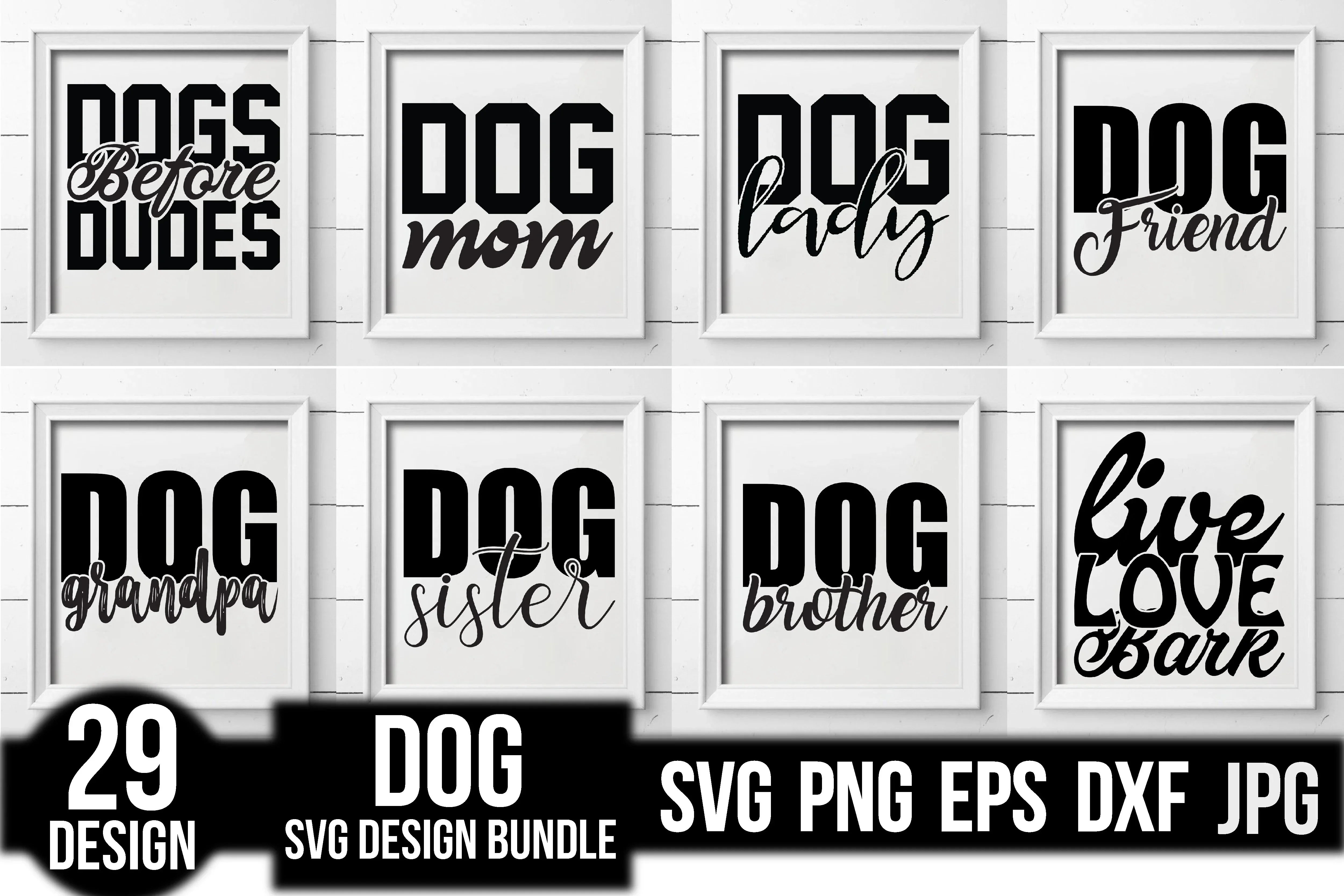 Dog Quotes SVG Bundle - Image 3