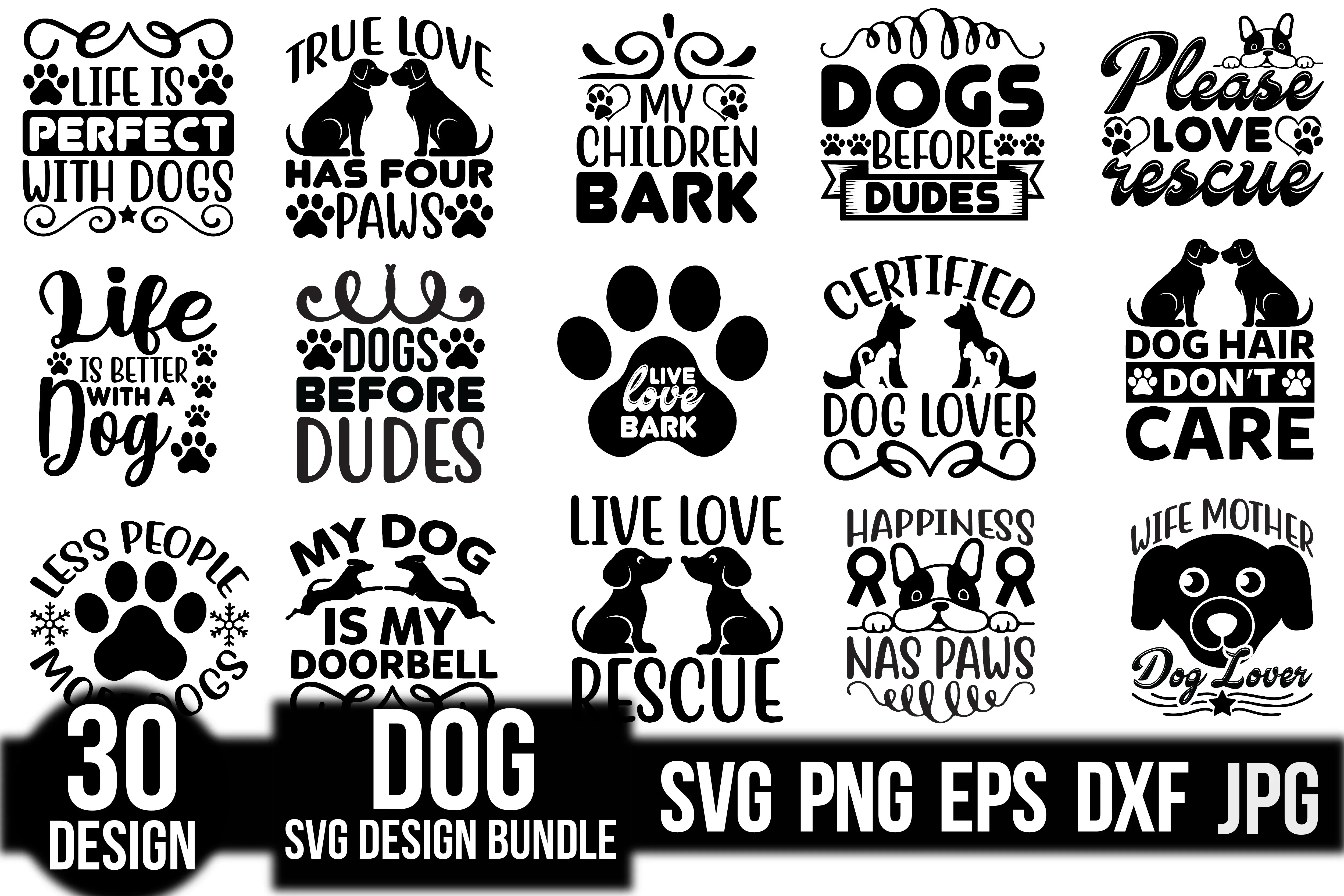 Dog SVG Bundle