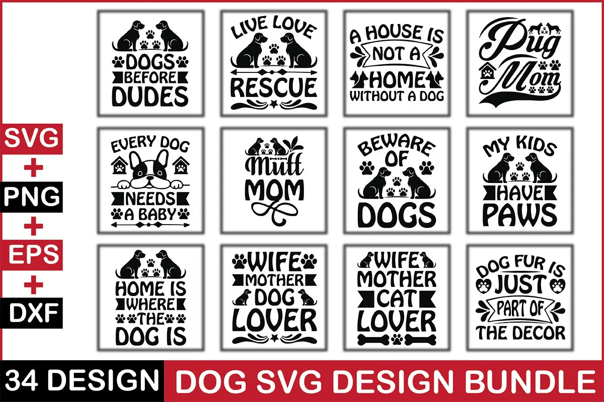 Dog SVG Bundle - Image 2