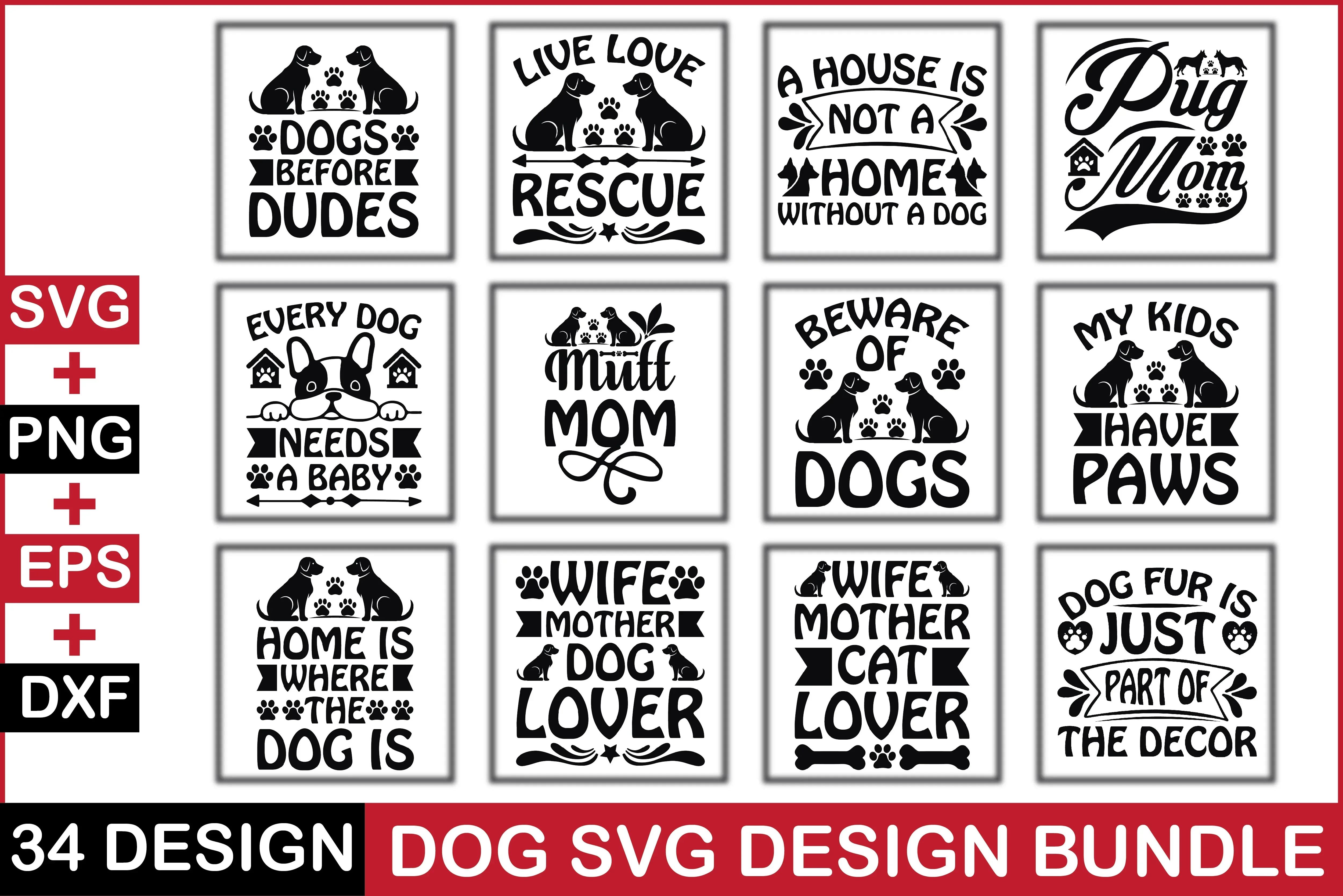 Dog SVG Bundle - Image 3
