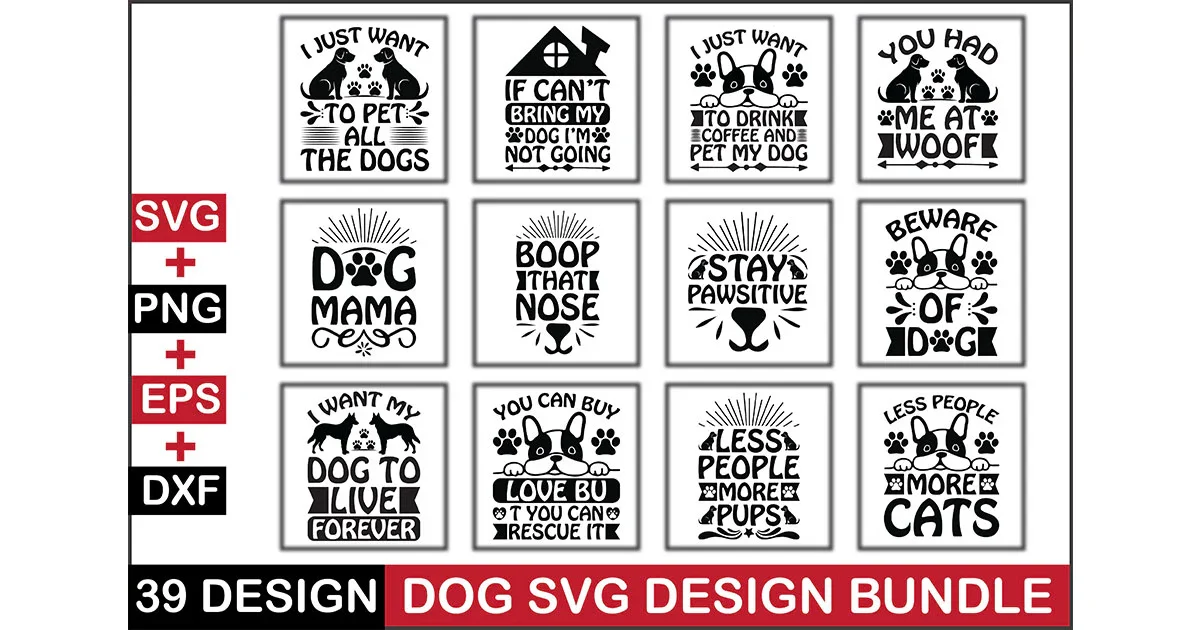 Dog SVG Bundle