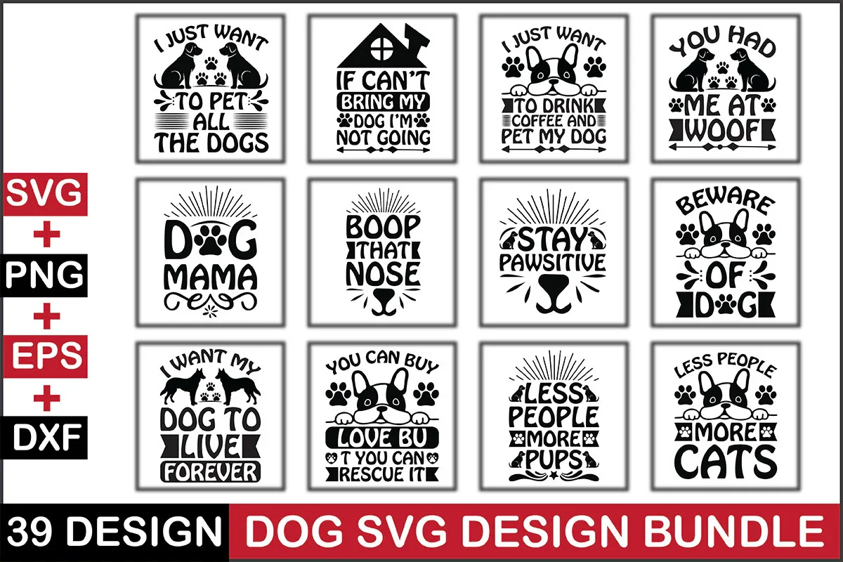 Dog SVG Bundle - Image 3