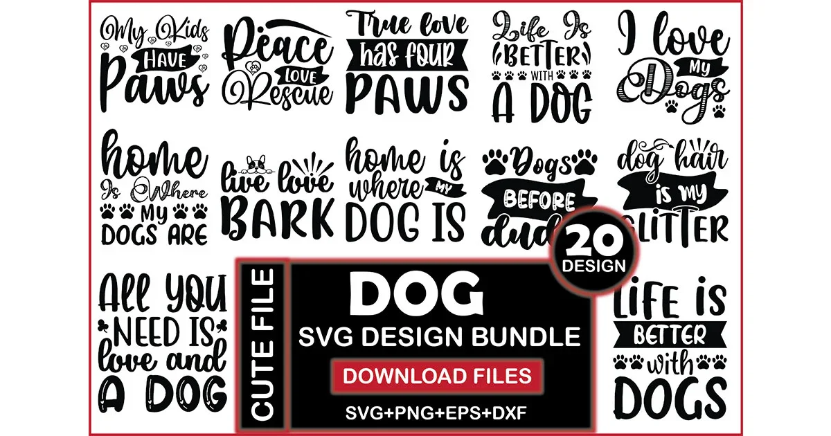 Dog SVG Bundle - Image 3