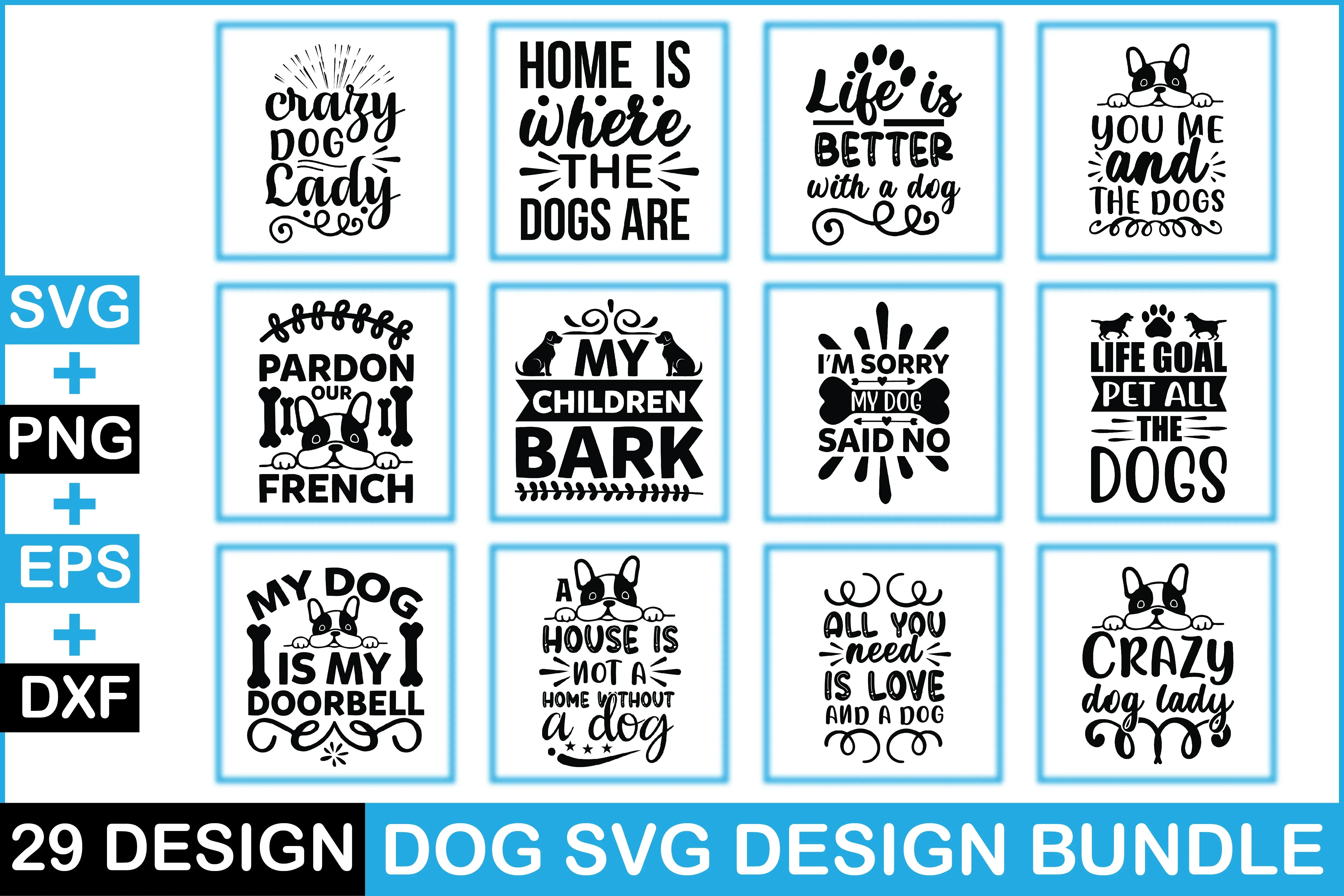 Dog SVG Bundle