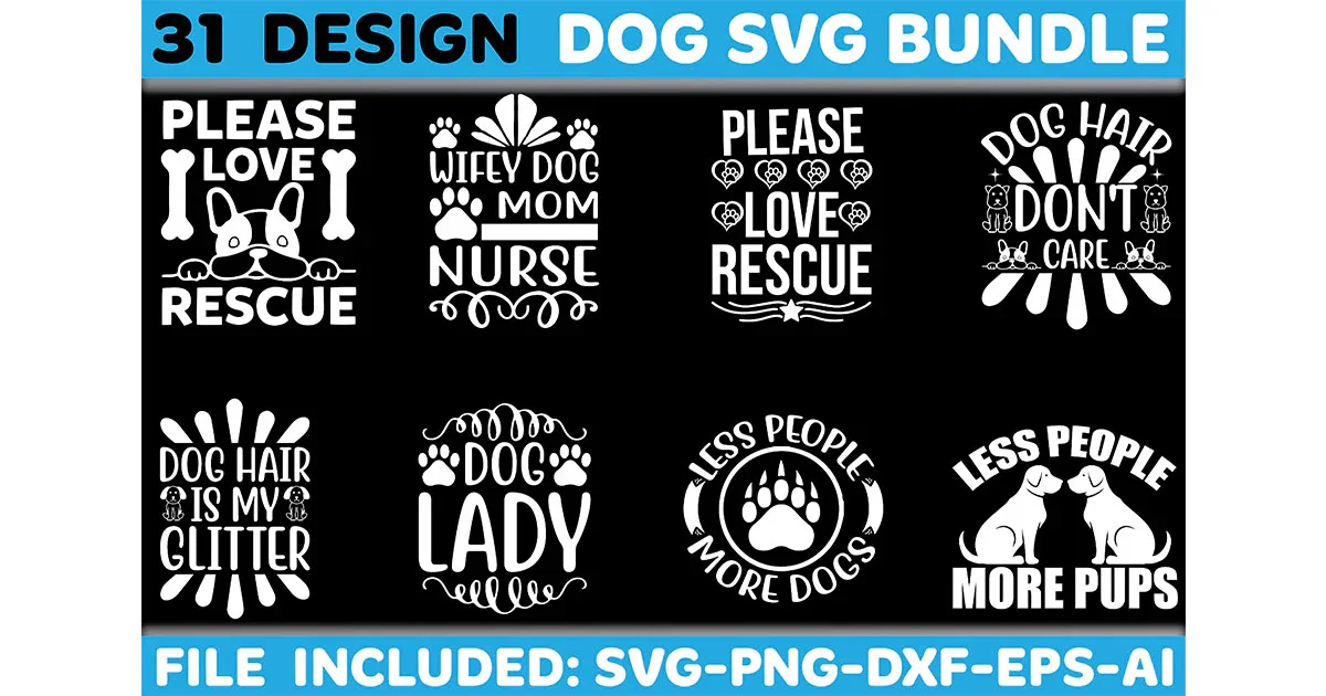 Dog SVG Bundle