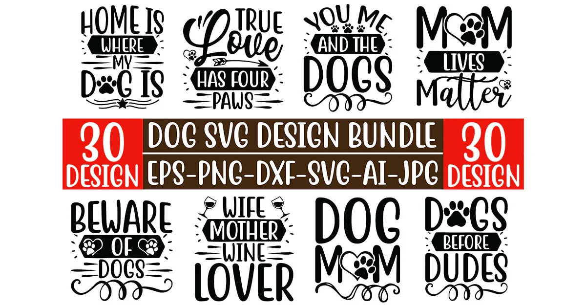Dog SVG Bundle