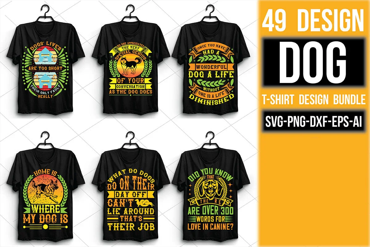 Dog T Shirt Bundle