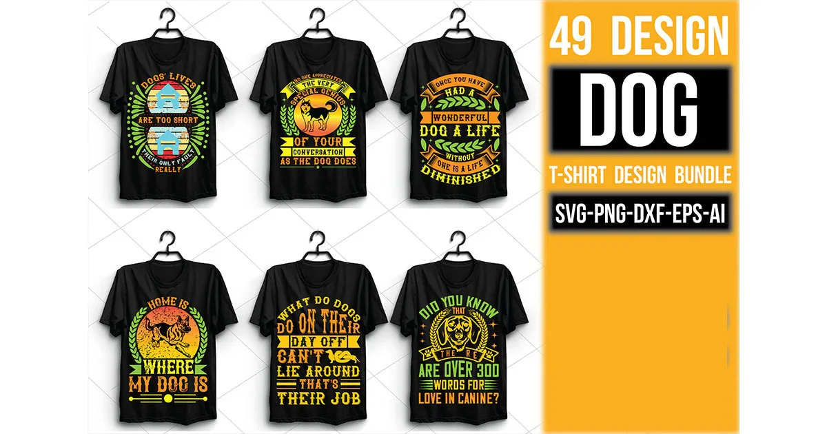 Dog T Shirt Bundle - Image 2