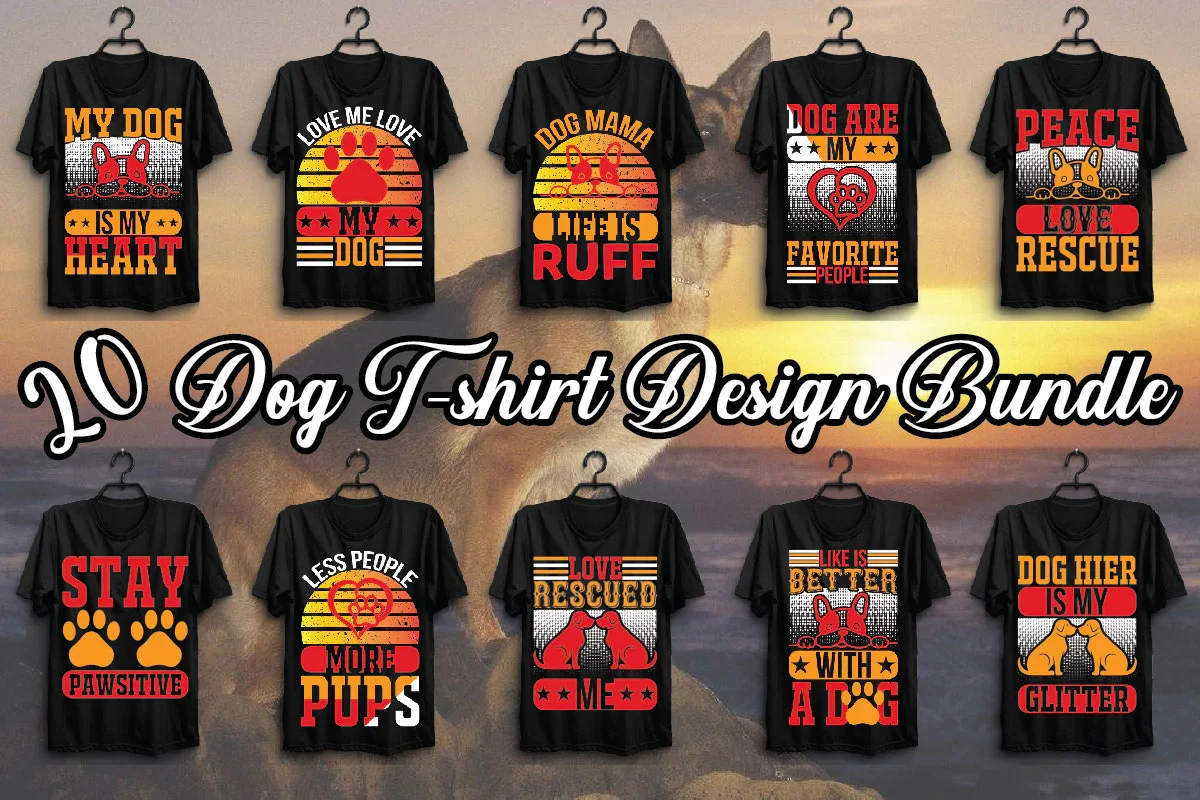 Dog T Shirt Bundle