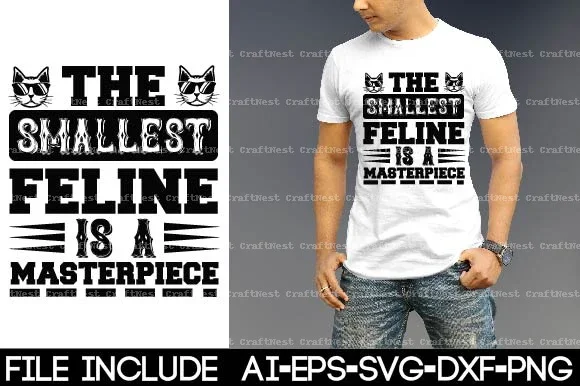 Cat T-Shirt SVG Bundle - Image 11