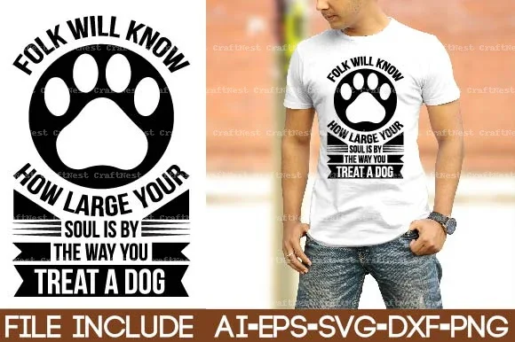 Dog T-Shirt SVG Bundle - Image 2