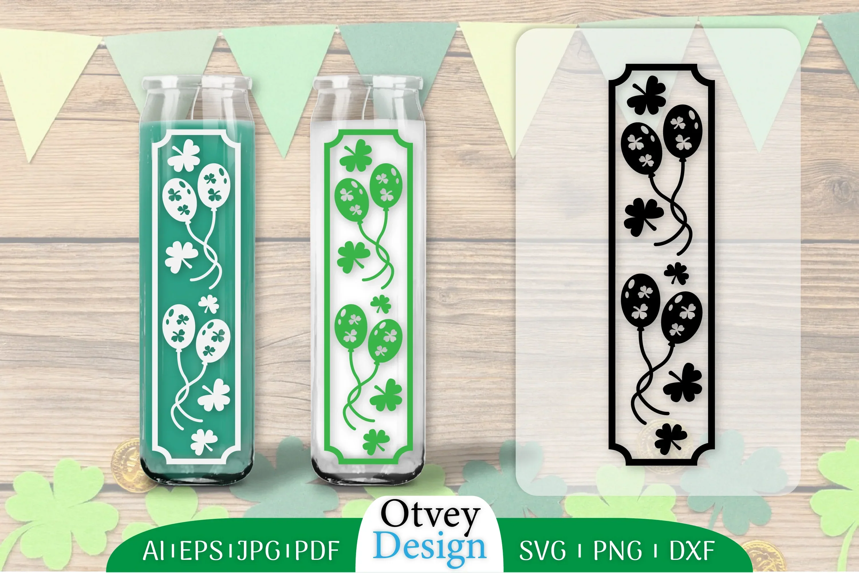 Dollar Tree Candle Wrap SVG Bundle
